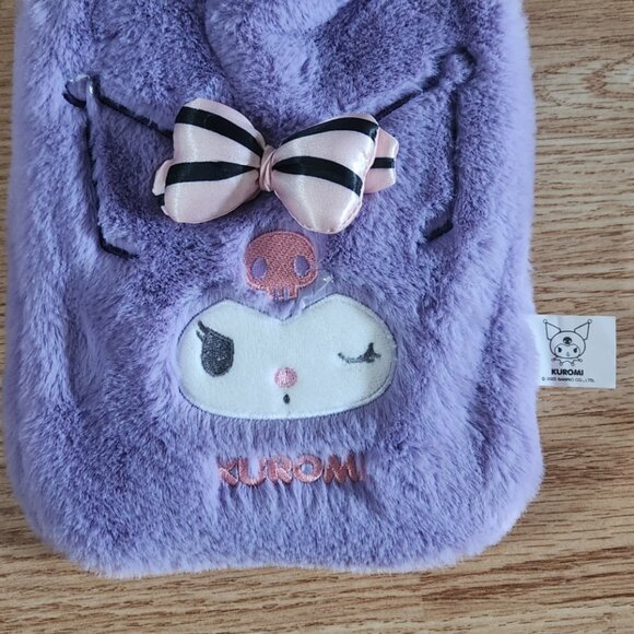 Kuromi Purple Small Hot Water Bottle. - Picture 4 of 4